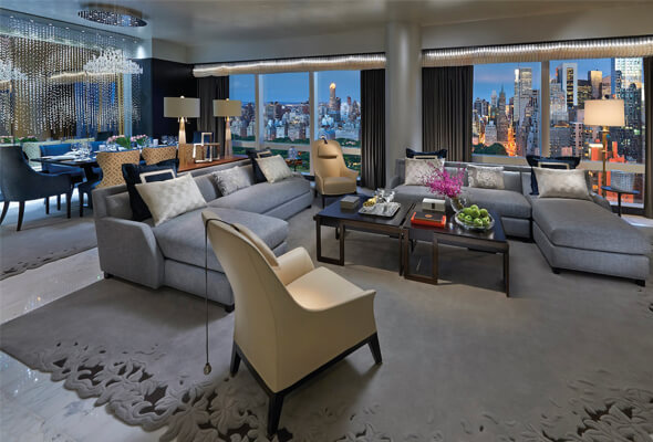 Mandarin Oriental New York suite