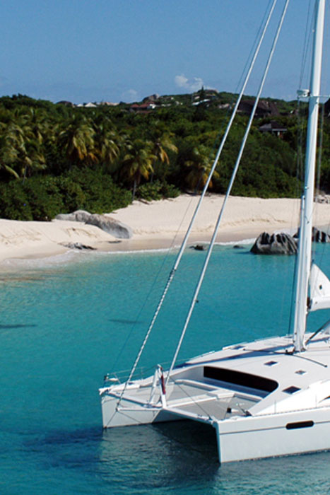 Go yachting in the gorgeous British Virgin Islands