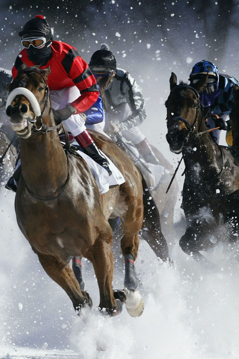 Snow Polo World Cup in St. Moritz, Switzerland