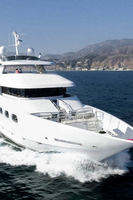 Los Angeles luxury yacht  charter